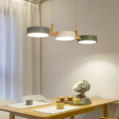 Dining Room Three-head Dining Room Lamp Simple Modern Bar Cafe Chandelier