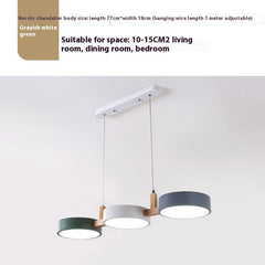 Dining Room Three-head Dining Room Lamp Simple Modern Bar Cafe Chandelier