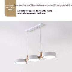 Dining Room Three-head Dining Room Lamp Simple Modern Bar Cafe Chandelier