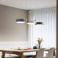 Dining Room Three-head Dining Room Lamp Simple Modern Bar Cafe Chandelier
